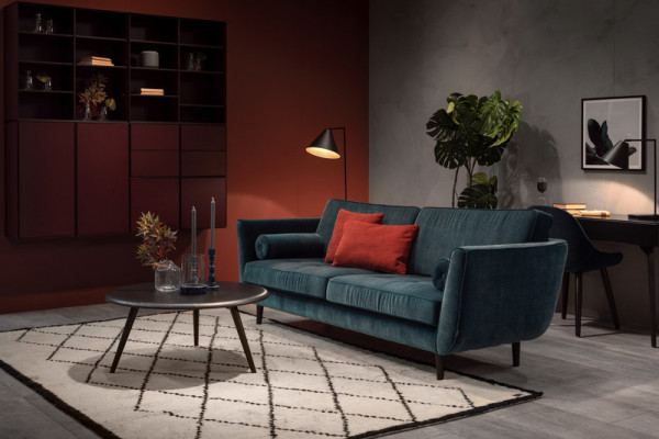Sofa Skandinavisch 3-Sitzer Furninova Vera