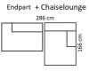 Endpart + Chaiselounge